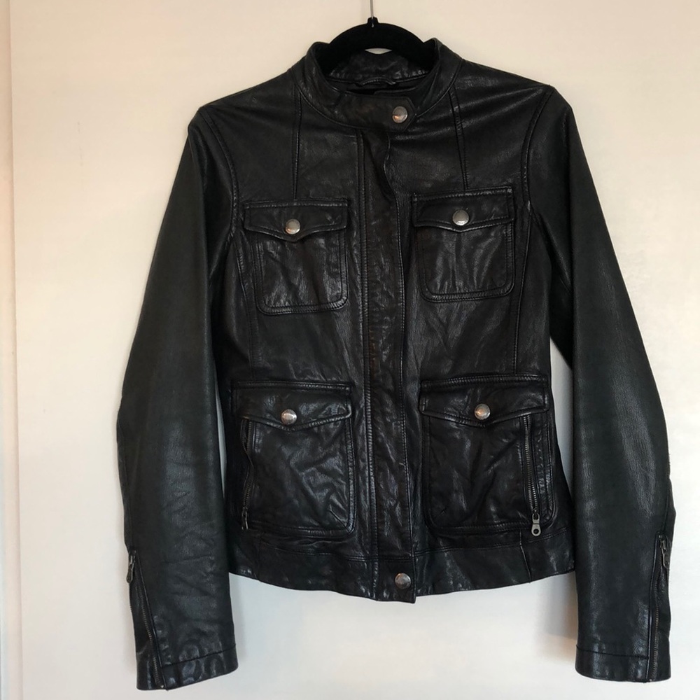 100% genuine Leather jacket Martin+Osa